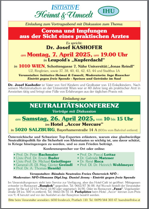 Wegwarte 2025 01 Veranstaltungen